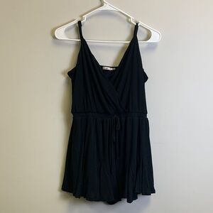 Mi Ami Black Sleeveless Romper